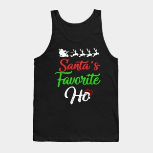 Santa's Favorite Ho Tank Top